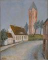 Zollhaus und Wasserturm Grimmen,Rolf Symank 